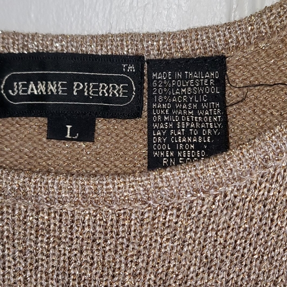 Jeanne Pierre Lambswool Blend Top - Picture 3 of 4